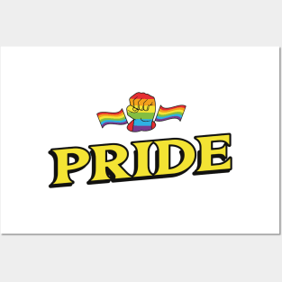 Pride LGBTQ Pride Gay Lesbian Straight Ally Posters and Art